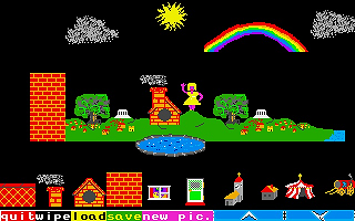 Scool-not-School atari screenshot